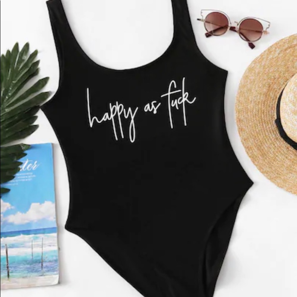 🎉SALE🎉 Happy as F**k swimsuits